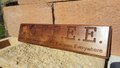 C.O.F.F.E.E. Coffee Wooden Sign Christian Walnut Hand Crafted Carved Routed Handmade