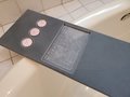 X-Large 51-60" x 8" Bath Tub Tray Custom Made to Order Corian Caddy Tablet Cell Phone IPad Candles Relax Mom Garden Jacuzzi Hot Spa 112-33