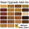 Upcharge for Stain or Paint Upgrade Add-On to Any Wood Product