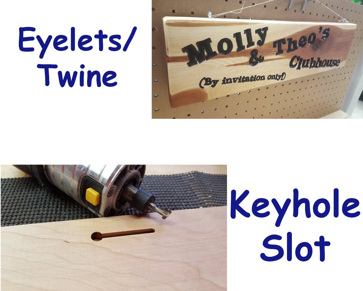 Personalized Cedar Garden Sign: Custom Routed Wood, Floral Design