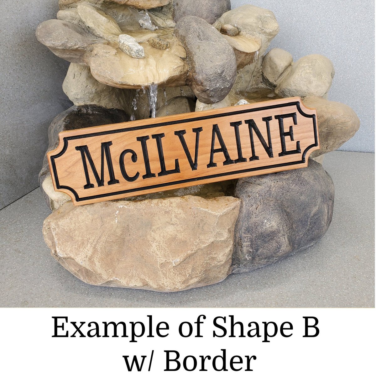 Upcharge for Border and Shape Upgrade Add-On to Any Product